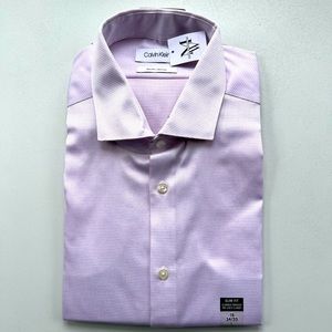 CALVIN KLEIN | White-ish Pink w/Red accents | Size: (L 16 34/35)